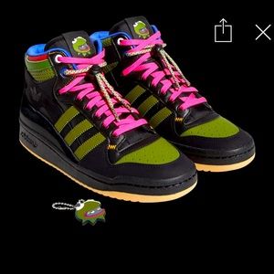 New limited edition (sold out Adidas Confirmed) Hebru Brantley Forum. Men 9.5